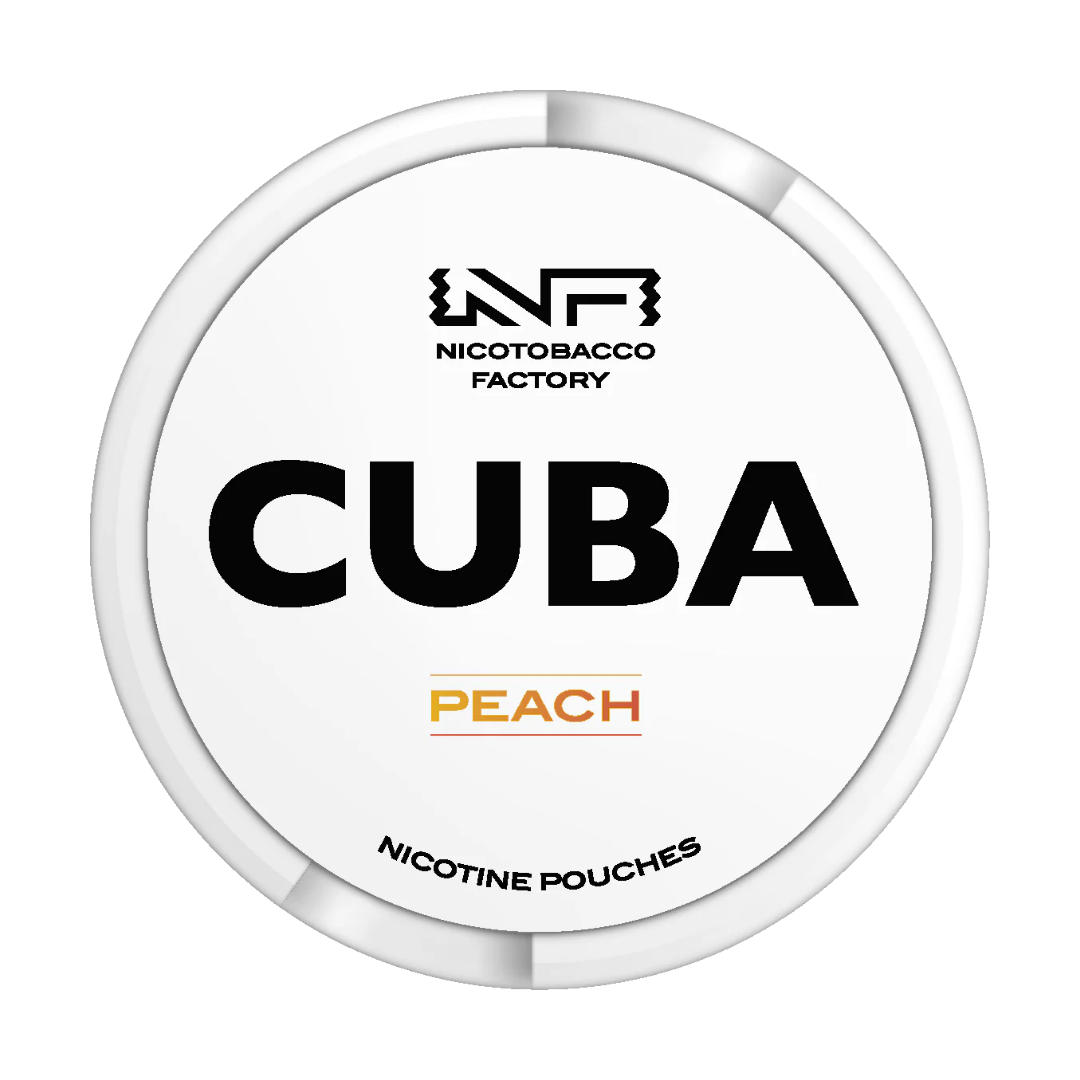 CUBA WHITE Peach 16mg