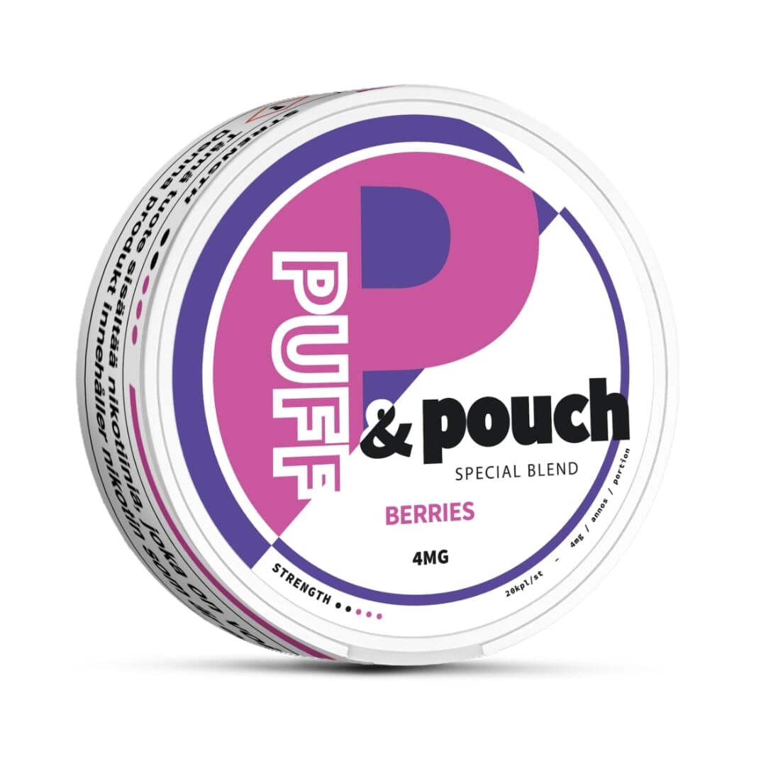 Puff &amp; Pouch Berries 4mg