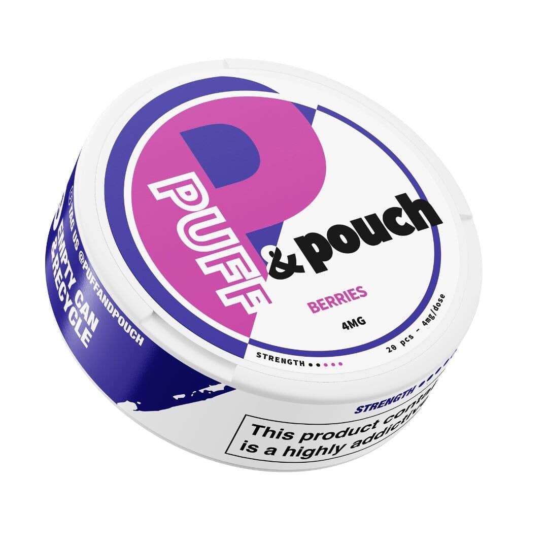 Puff &amp; Pouch Berries 4mg