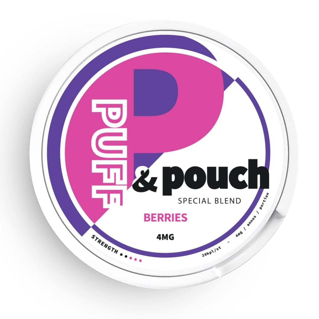 Puff &amp; Pouch Berries 4mg