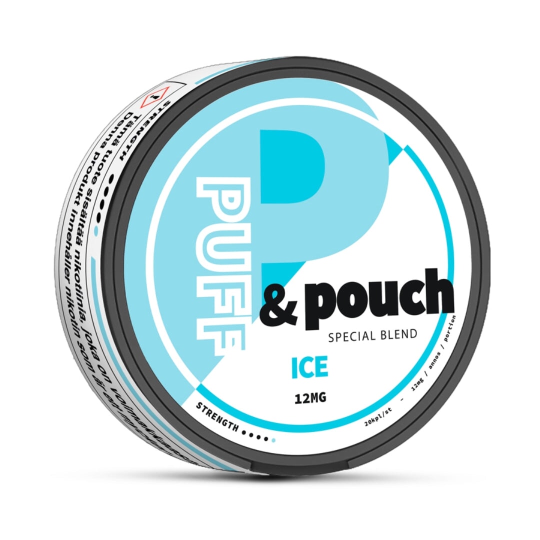 Puff &amp; Pouch Strong Ice 12mg