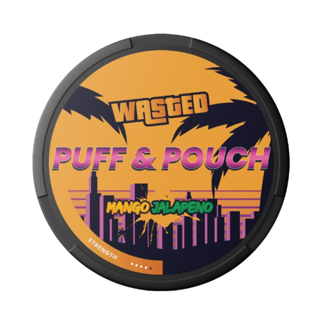 Puff &amp; Pouch Strong Wasted Mango Jalapeno