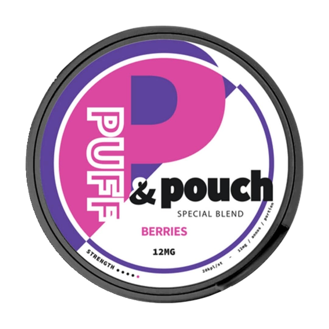 Puff &amp; Pouch Strong Berries 12mg