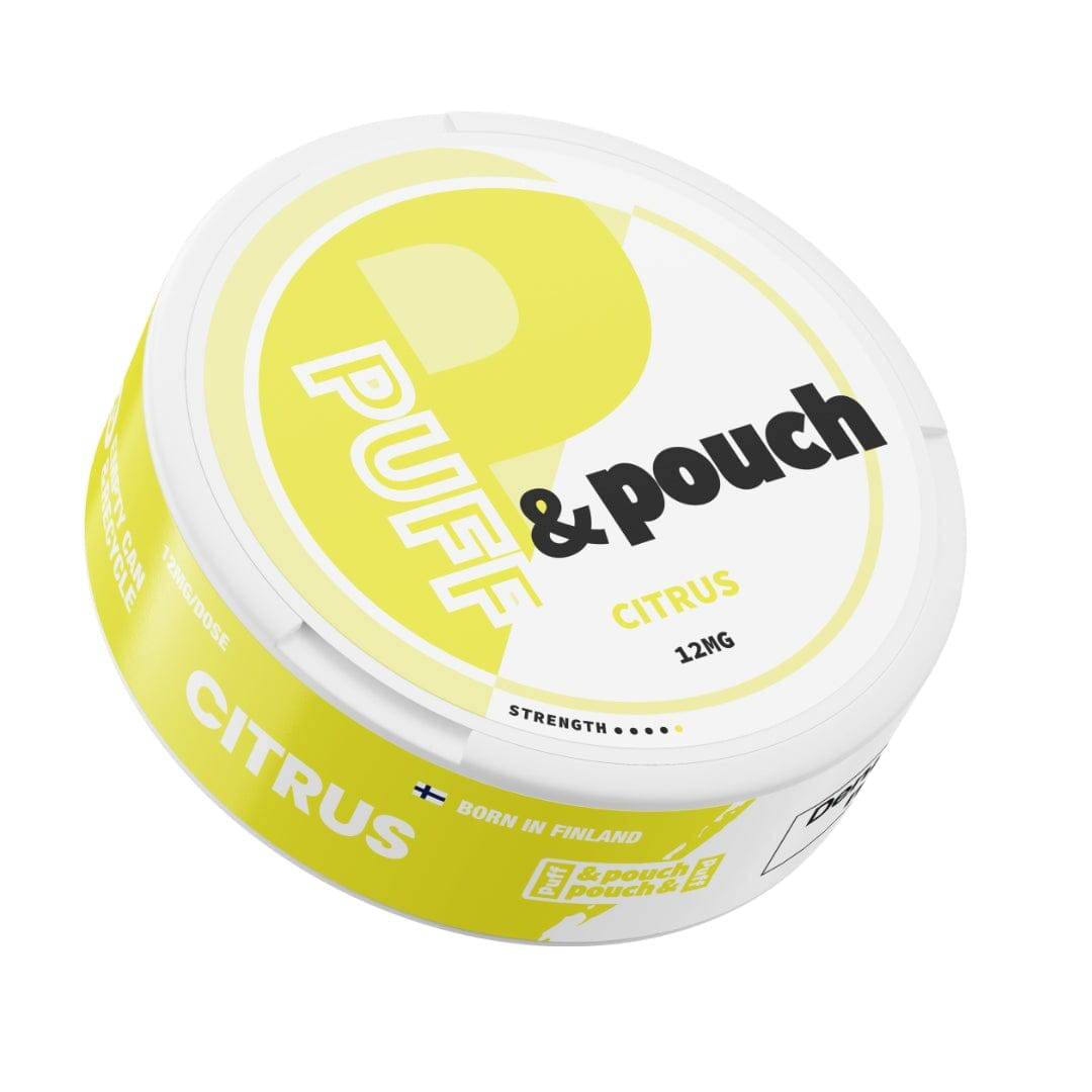 Puff &amp; Pouch Strong Citrus 12mg